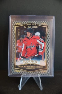 2023-24 Stature Hockey #33 Ivan Miroshnichenko RC Rookie Capitals 146/999 - Bild 1 von 2