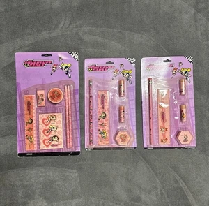 The PowerPuff Girls Stationary Set Cartoon Network Lot - Picture 1 of 5