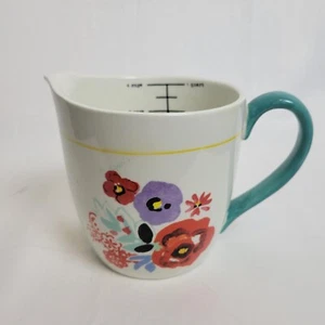 The Pioneer Woman Flea Market Floral Ceramic 4 Cup/1Quart Measuring Cup - Picture 1 of 8