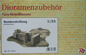 Bunkerstellung  , Dioramenzubehör , 1:35 , Vacu-Modellbausatz , R2 , *NEU* - Bild 1 von 2