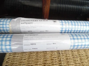 VINTAGE DESIGNERS GUILD WALLPAPER 2 ROLLS - PATCH - Picture 1 of 3