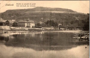 DIEKIRCH LUXEMBOURG EXPANSIVE VIEW OLD POSTCARD - Picture 1 of 2