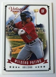2020 Onyx Vintage Premium Wilderd Patino #VPWP Diamondbacks
