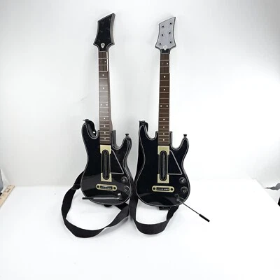 Guitar Hero Live Bundle 2 Guitars Only W/ Straps NO DONGLES No Game XBOX ONE - Image 1 of 4