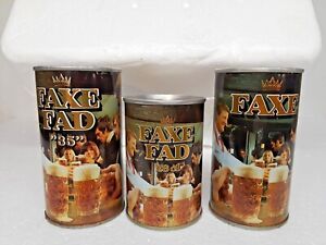 Faxe Beer - Denmark - 35 cl Pull Tab Can - Cool Tavern Graphics Lot of 3