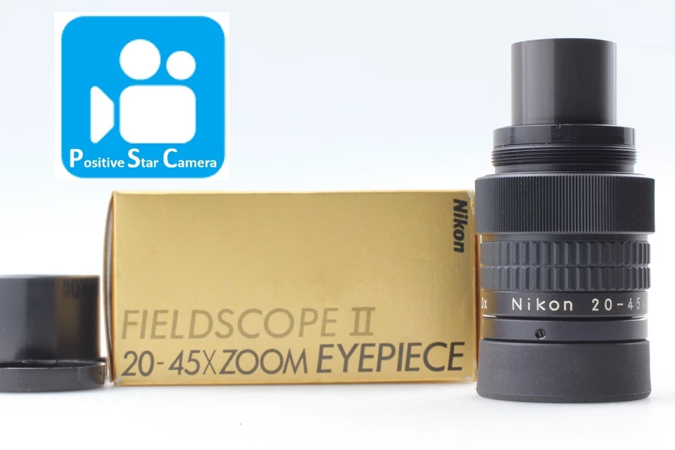 🎦VIDEO👀✨MINT✨ Nikon Fieldscope ii 20-45 zoom eyepiece From JAPAN - Image 1 of 4