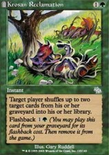 1x Krosan Reclamation LP, English MTG Judgment