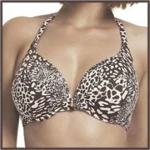 Bikini Top Fantasie SWIM Lagos UW Halter REINO UNIDO TALLA 32E EE. UU. TALLA 32DDD - Imagen 1 de 1