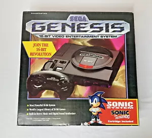 Sistema de Consola Sega Genesis 1 Original CAJA E INSERTO DE CARTÓN ¡SOLO SIN CONSOLA! - Imagen 1 de 15