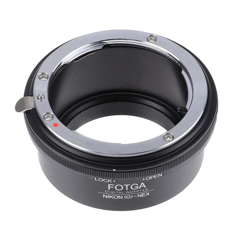 FOTGA Nikon G Af-s F Ais AI Lens to Sony Nex-3 Nex-5 E Mount Adapter