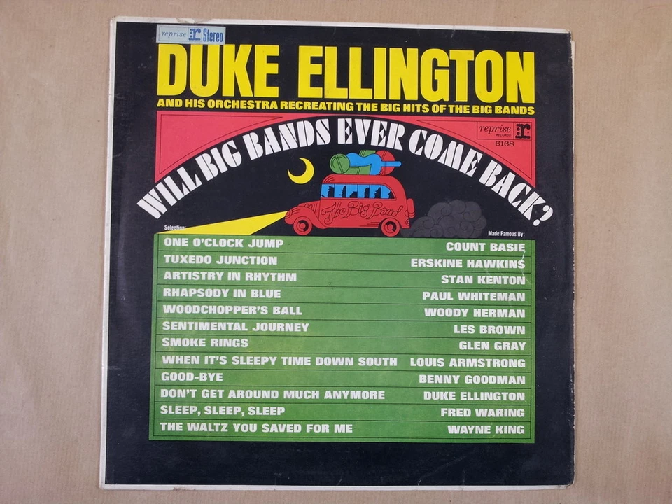 LP DUKE ELLINGTON will big bands ever come back ? reprise 6168 - Image 1 of 1