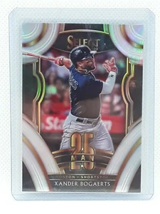 Xander Bogaerts 2020 Panini Select HOLO SILVER 25 Man (Insert) - Boston Red Sox - Picture 1 of 2