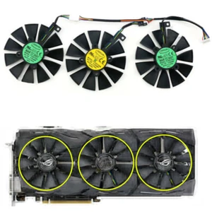 Für ASUS GTX1060 1070 1080 ROG Grafikkarte Lüfter Kühler Reparatur Teile - Bild 1 von 15