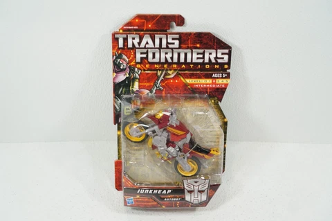 Transformers Generations Junkheap Deluxe Class Hasbro 2011 Action Figure Cover