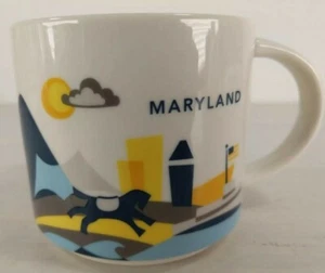 Starbucks Maryland You Are Here Collectors Mug 14 Fl Oz Coffee Tea Cup - Picture 1 of 6