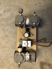 Thomas 405ADC38/12 Piston Air Compressor - 12V, 0.1 HP, Oil-Free, 100 PSI Portable