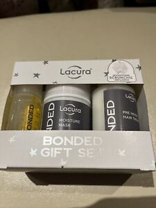 BNIB Lacura Bonded Gift Set - Aldi dupe Olaplex Hair Oil, Moisture Mask, Prewash