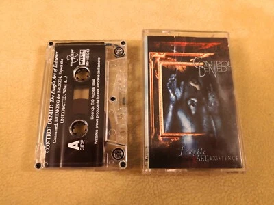 Control Denied The Fragile Art Of Existence cassette MC Death Chuck Schuldiner - Image 1 of 4