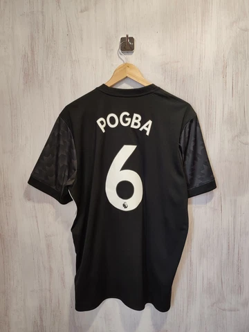 Manchester United 2017 2018 away Sz XL Adidas soccer shirt jersey football Pogba Cover