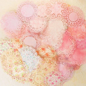 60PCS Lace Paper for Aesthetic Junk Journals, Scrapbooking, and Journaling Suppl - Picture 1 of 9