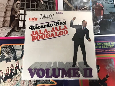 RARE LP New Sealed Salsa Ricardo Ray Jala Boogaloo Volumen II Mr Trumpet Man Tin - Image 1 of 2