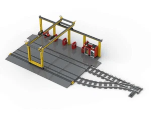 Bauanleitung MOC Portalkran XXL passend für 60052 7939 60198 60336 7898 - Bild 1 von 1