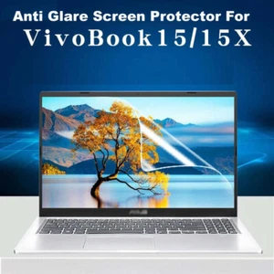 2PCS Anti-Glare Screen Protector Guard Cover for ASUS VivoBook 15 15S 15X 15.6" - Picture 1 of 8