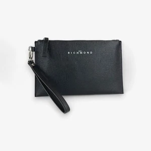 Pochette uomo john richmond jr-b130 nera in pelle saffiano - Picture 1 of 6