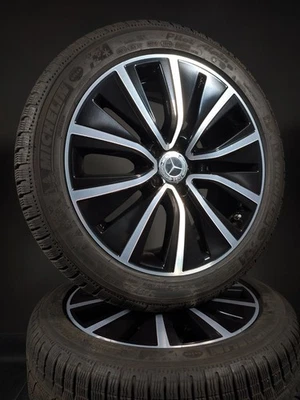 4 Winterreifen 245 45 R18 Mercedes Benz CLS W257 C257 18" Alufelgen Winterräder - Bild 1 von 4