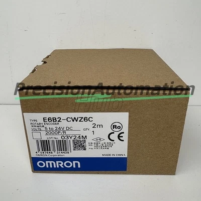 1PCS New Omron E6B2-CWZ6C 2000P/R Rotary Encoder - Image 1 of 4