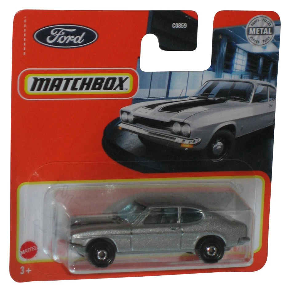 Matchbox Argento 1970 Ford Capri (2020) Metallo Auto Giocattolo 18/100 - (Corte - Immagine 1 di 1