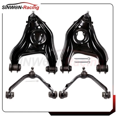 Braço de controle inferior superior dianteiro 4 e junta esférica para 1997-2002 Ford F-150 Expedition - Imagem 1 de 4