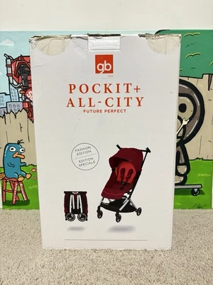 GB Pockit+ All-City Lightweight Compact Travel Stroller Black Open Box. - Image 1 of 4