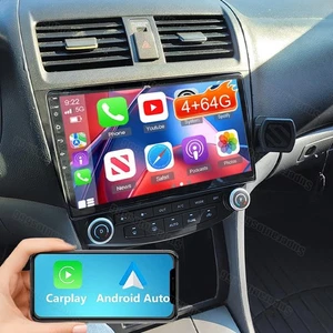 64GB For Honda Accord 7 2003-2007 Touch Screen Car Stereo Radio Android Carplay - Picture 1 of 17