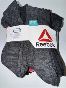 Reebok Women's Pro Series Cushioned Crew Socks Pack of 9 Extended Size 9-12 Open - Picture 1 of 6
