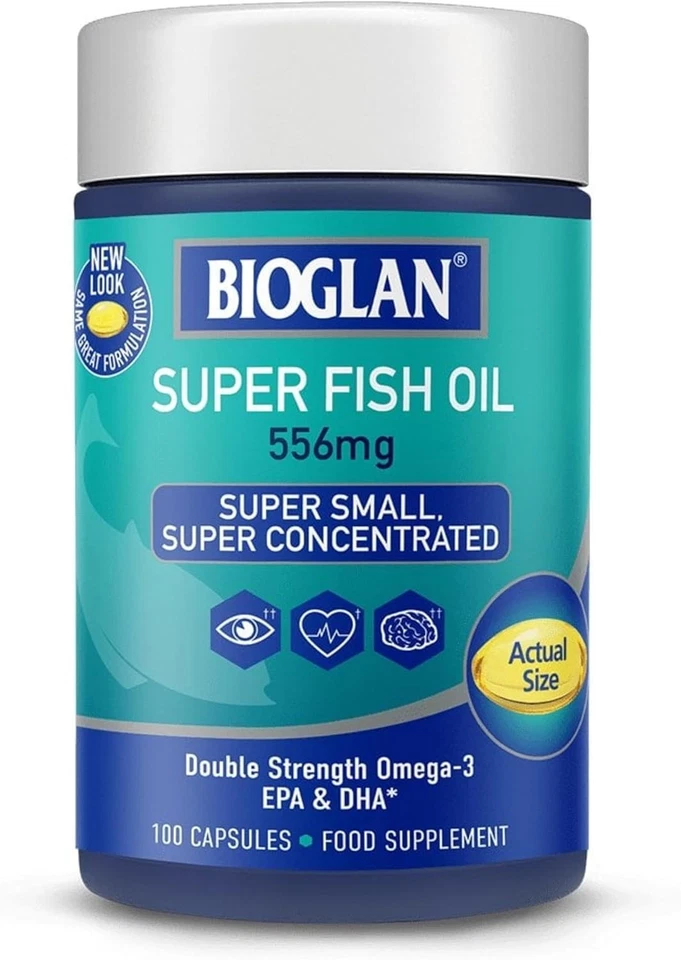 Bioglan Super Fish Oil | EPA | DHA | helps Support Heart & Cardiovascular...