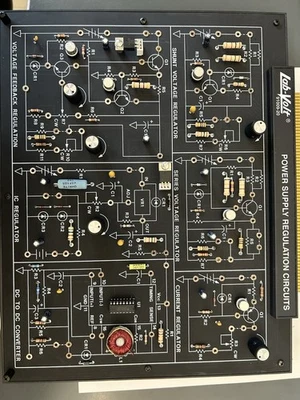 Placa de regulación de fuente de alimentación Lab-Volt 91009-20 circuito de voltios de laboratorio ligeramente usado Foto 1 de 4