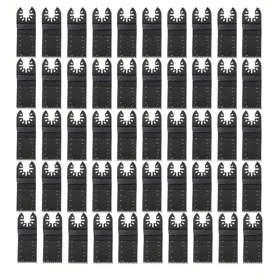 Hoja de sierra oscilante estándar 100 piezas 30 mm-90 mm universal liberación rápida duradera Foto 1 de 4