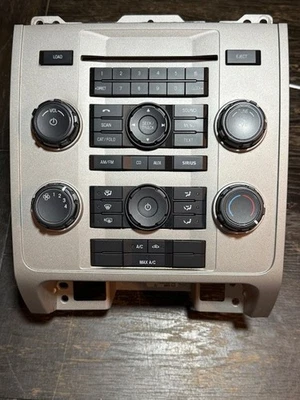 2009-2012 福特 ESCAPE 交流加热器控制气候控制 + 无线电原始设备制造商 — 第 1/4 张图片