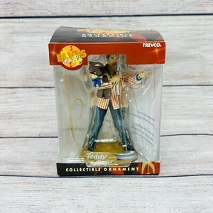 Trevco Adorno Coleccionable En Caja 2002 Oso de Peluche Elvis Figura Nuevo - Imagen 1 de 6