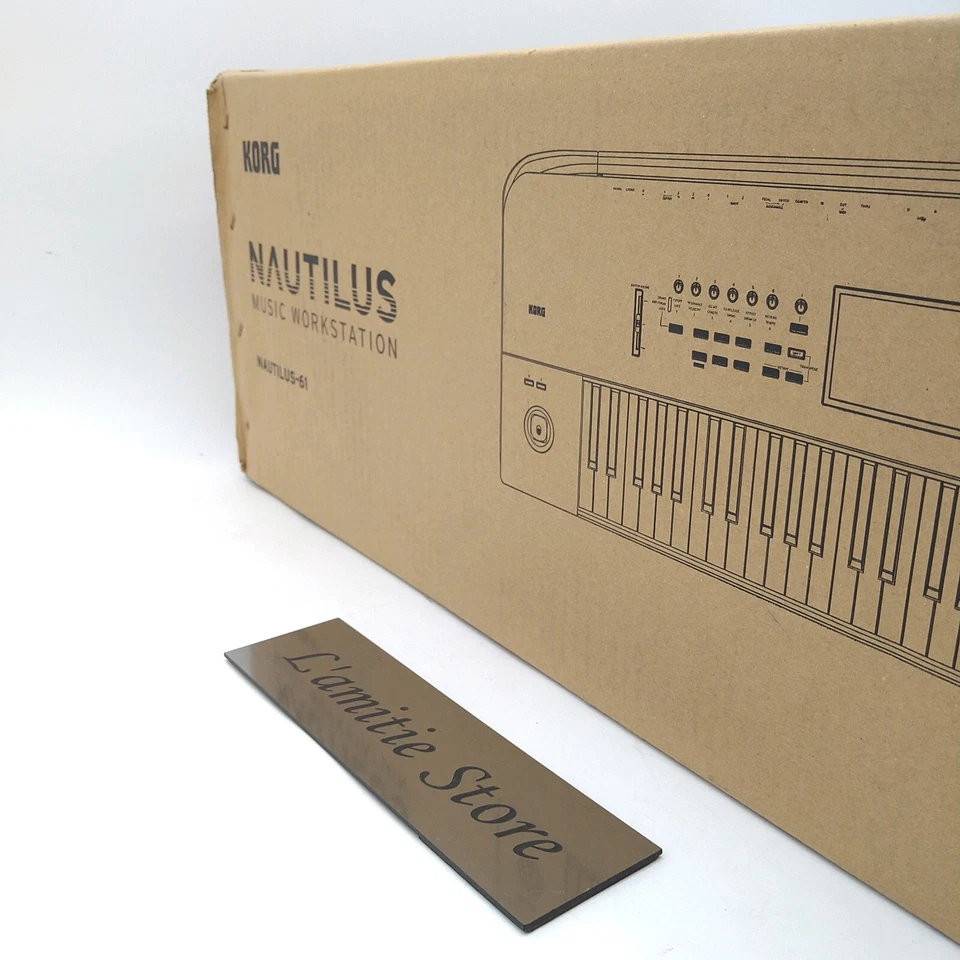 KORG NAUTILUS 61 AT 61Key Keyboard Digital Synthesizer After Touch NAUTILUS61AT - Image 1 of 4