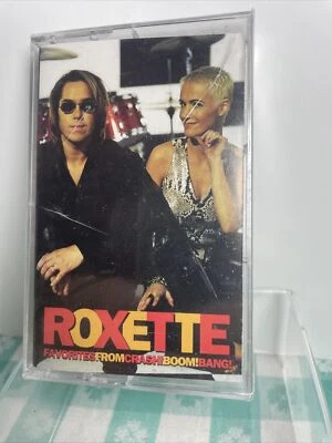 Roxette- Favorites From Crash! Boom! Bang!  Cassette Tape- New SEALED 1994  - Image 1 of 4