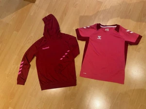 Handball Pullover Mädchen Trikot Hummel Hoodie Shirt Trainingsshirt pink rot 152 - Bild 1 von 2