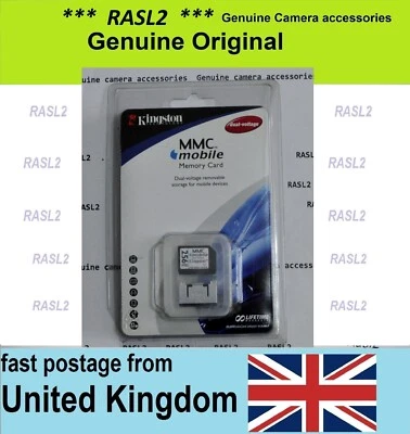 Kingston 256MB MMC Mobile Memory Card, MultiMedia, For Nokia Etc Devices Rare - Image 1 of 4