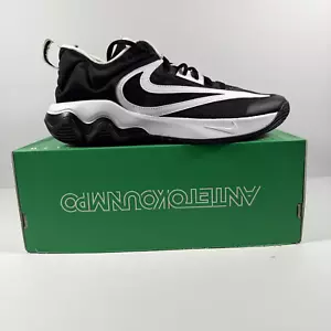 Nike Giannis Immortality 3 Shoes Mens 10 White/Black DZ7533 003 - NO LID - Picture 1 of 10