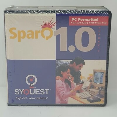 Syquest SparQ 1.0GB External Removable 3 Pack Cartridges - PC format - Image 1 of 2