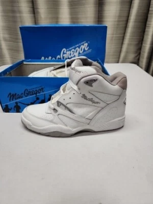 Zapatos de cuero Mac Gregor para hombre talla 9 con etiquetas y caja nuevos stock antiguo Foto 1 de 4