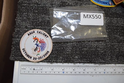 2000 Boy Scout Agua Calient Native Dancer Round Emblem Uniform Shirt BSA Patch - Image 1 of 3