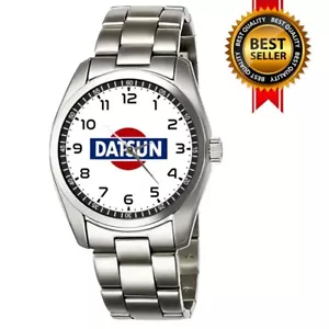 Datsun Logo Stainless Steel Men's Wristwatches - Picture 1 of 1