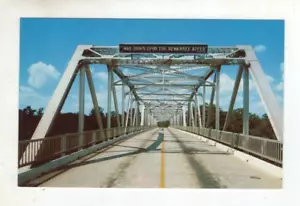 Vintage Post Card - Bridge Over Suwanee River - Picture 1 of 2